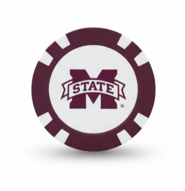 Mississippi State Bulldogs Poker Chip Ball Marker