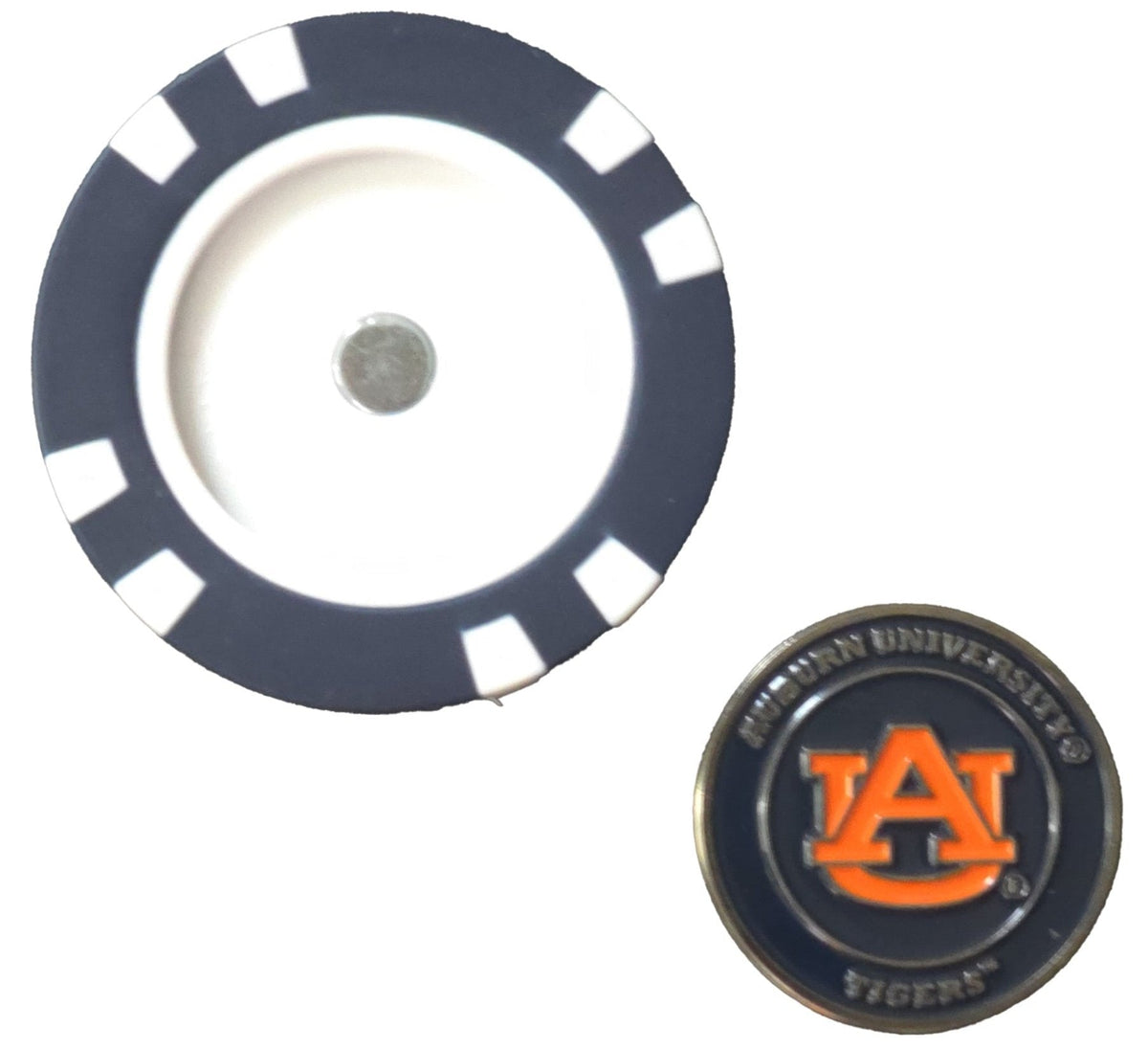 Auburn Tigers Poker Chip Ball Marker