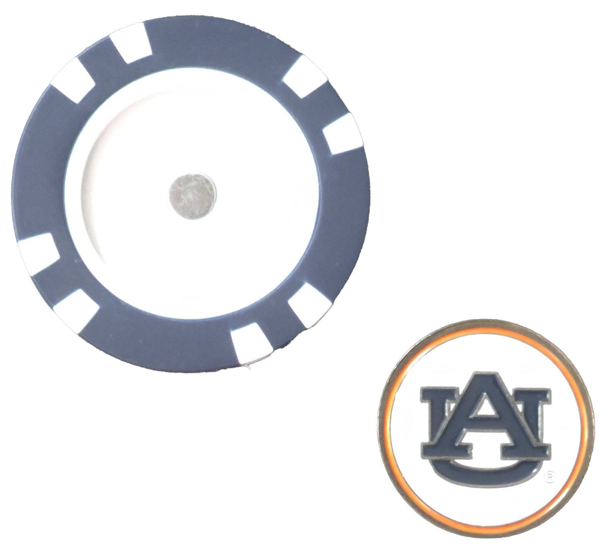 Auburn Tigers Poker Chip Ball Marker