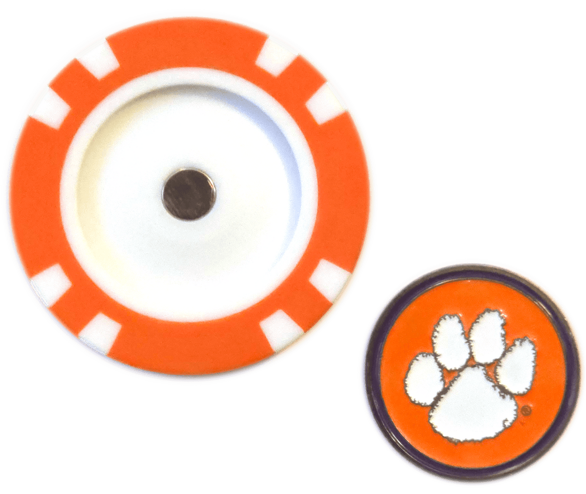 Clemson Tigers Poker Chip Ball Marker