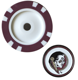 Florida State Seminoles Poker Chip Ball Marker
