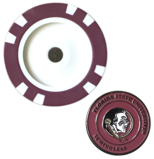 Florida State Seminoles Poker Chip Ball Marker