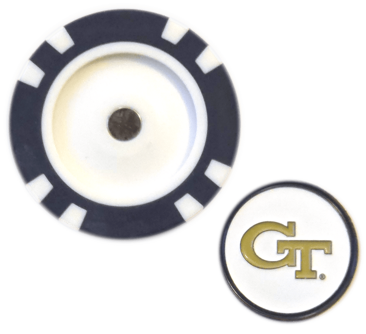 Georgia Tech Yellow Jackets Poker Chip Ball Marker
