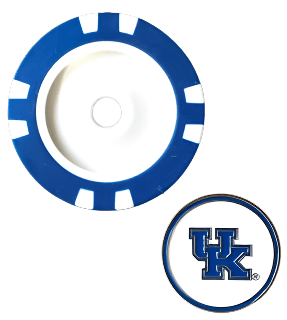 Kentucky Wildcats Poker Chip Ball Marker