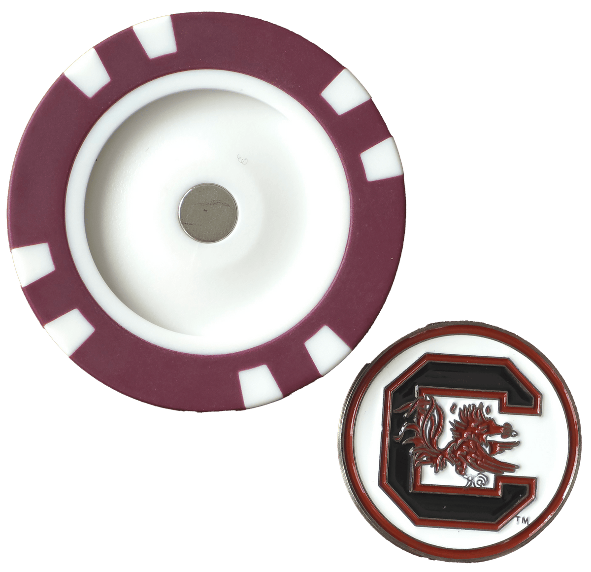 South Carolina Gamecocks Poker Chip Ball Marker