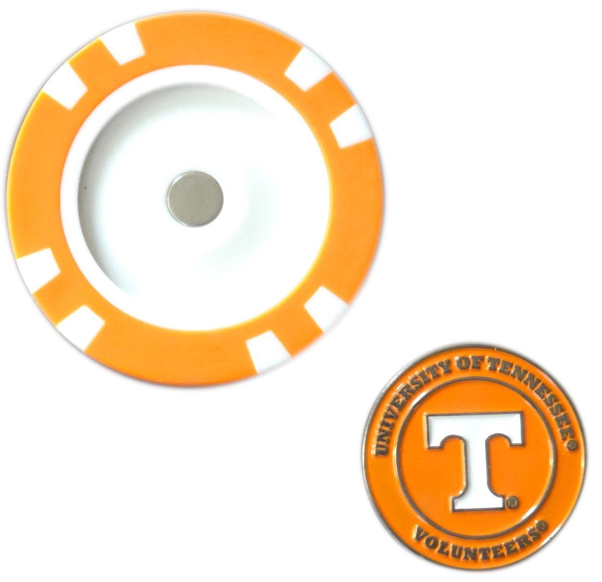 Tennessee Volunteers Poker Chip Ball Marker