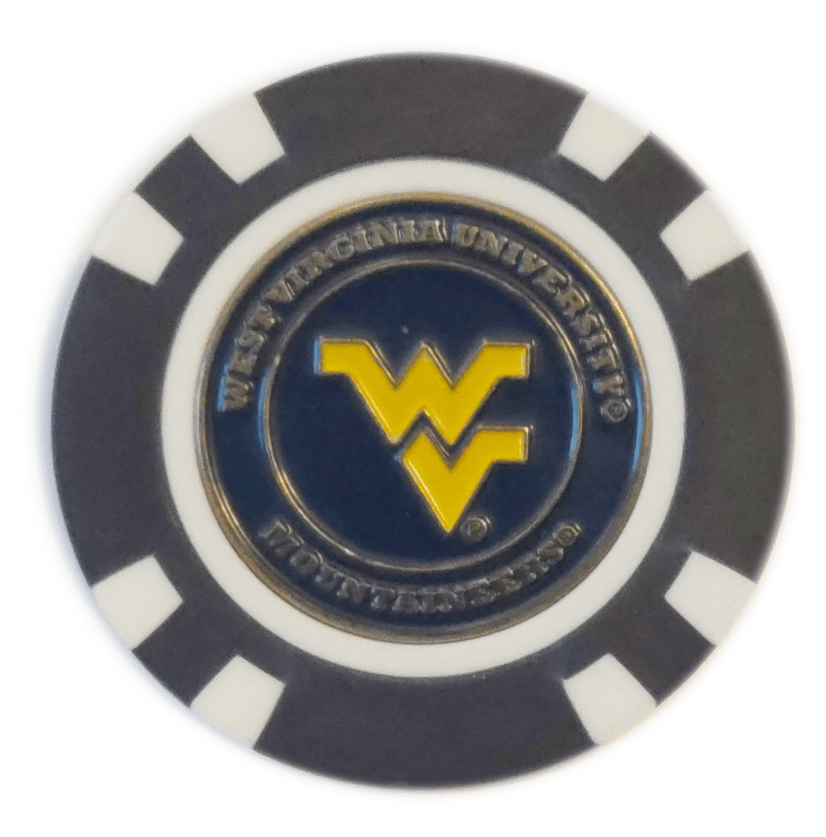West Virginia Mountaineers Poker Chip Ball Marker