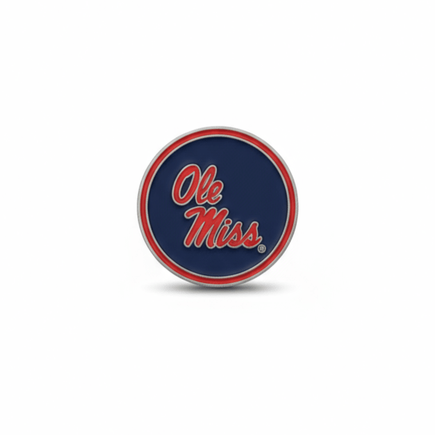 Ole Miss Rebels Poker Chip Ball Marker
