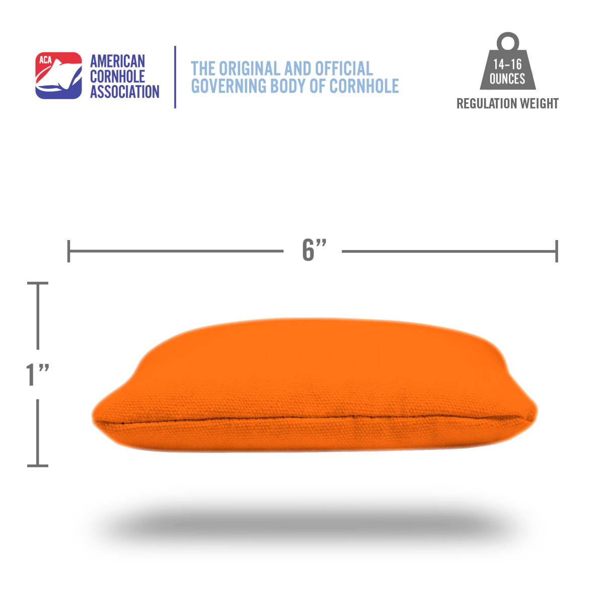 Orange Daily 66x Cornhole Bags