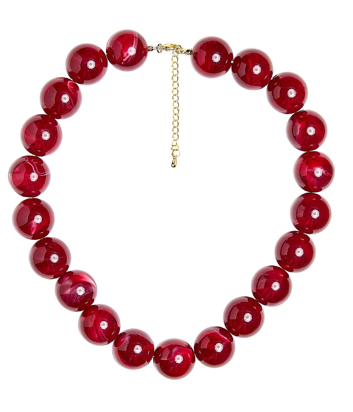 Ryan Beaded Acrylic Necklace