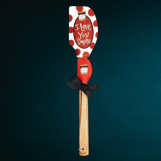 I Love You S'more Spatula Buddies Set of 2 Red White