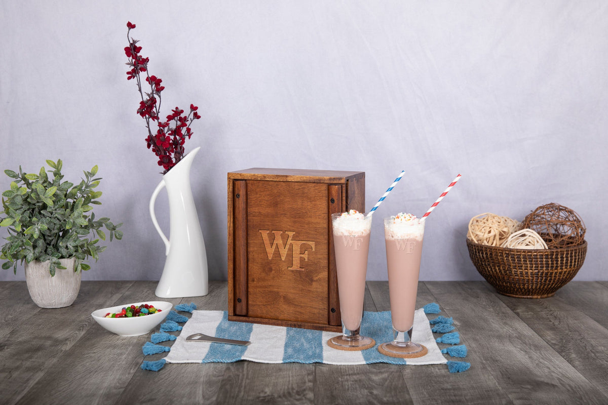Wake Forest Demon Deacons - Pilsner Beer Glass Gift Set