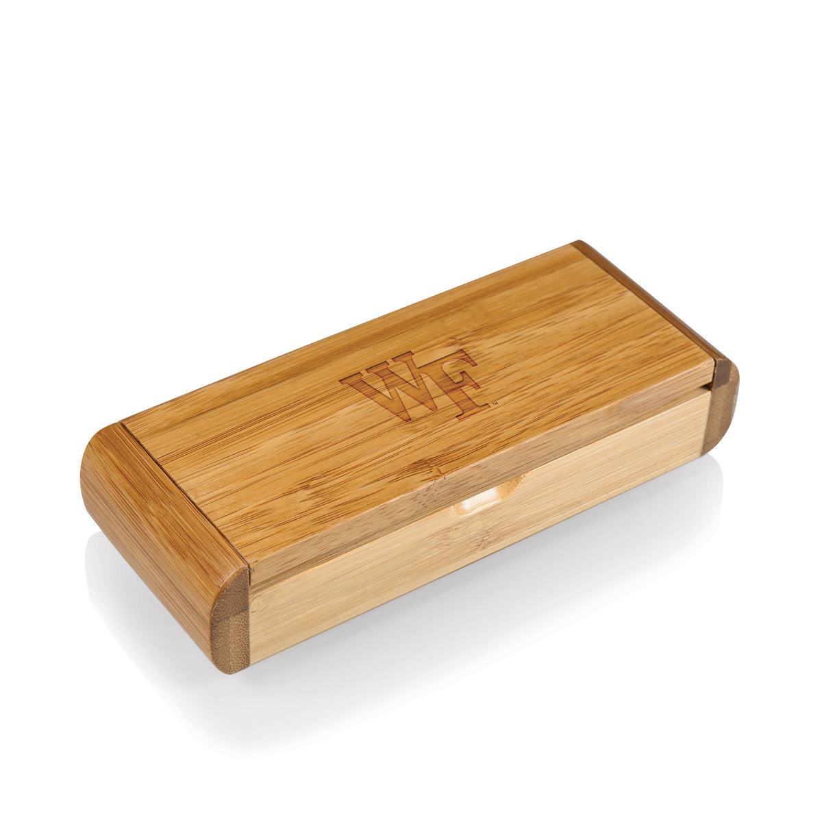 Wake Forest Demon Deacons - Elan Deluxe Corkscrew In Bamboo Box
