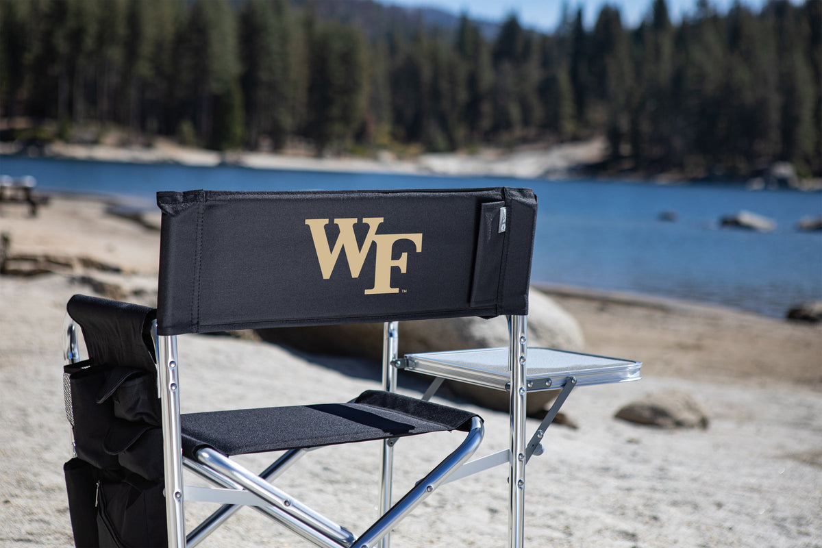 Wake Forest Demon Deacons - Sports Chair with Side Table