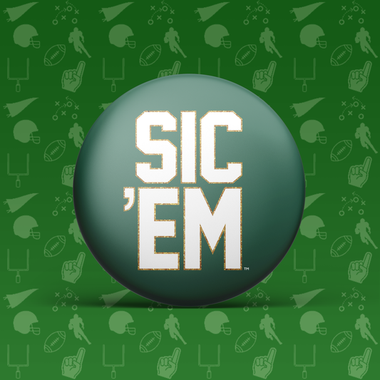 Sic 'Em Patch Button