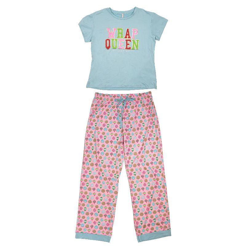 Wrap Queen - SS - F23 - Adult PJ Set