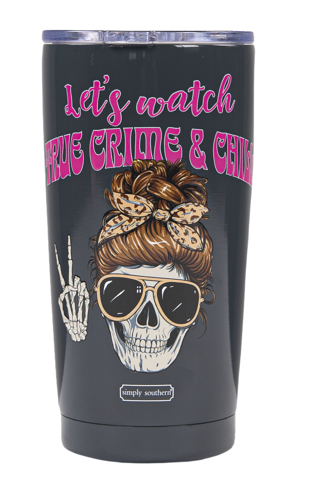 Graphic Tumbler 20 oz - Simply Southern - 24 hours cold / 8 hours hot