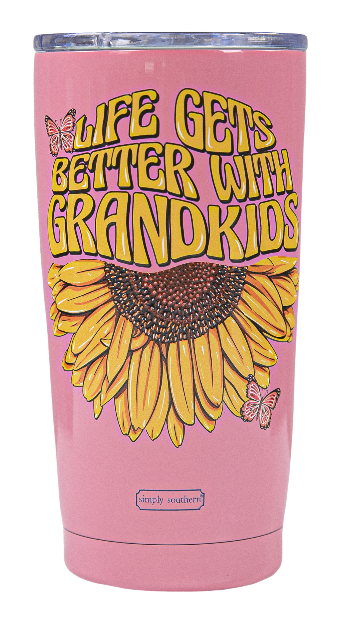 Graphic Tumbler 20 oz - Simply Southern - 24 hours cold / 8 hours hot