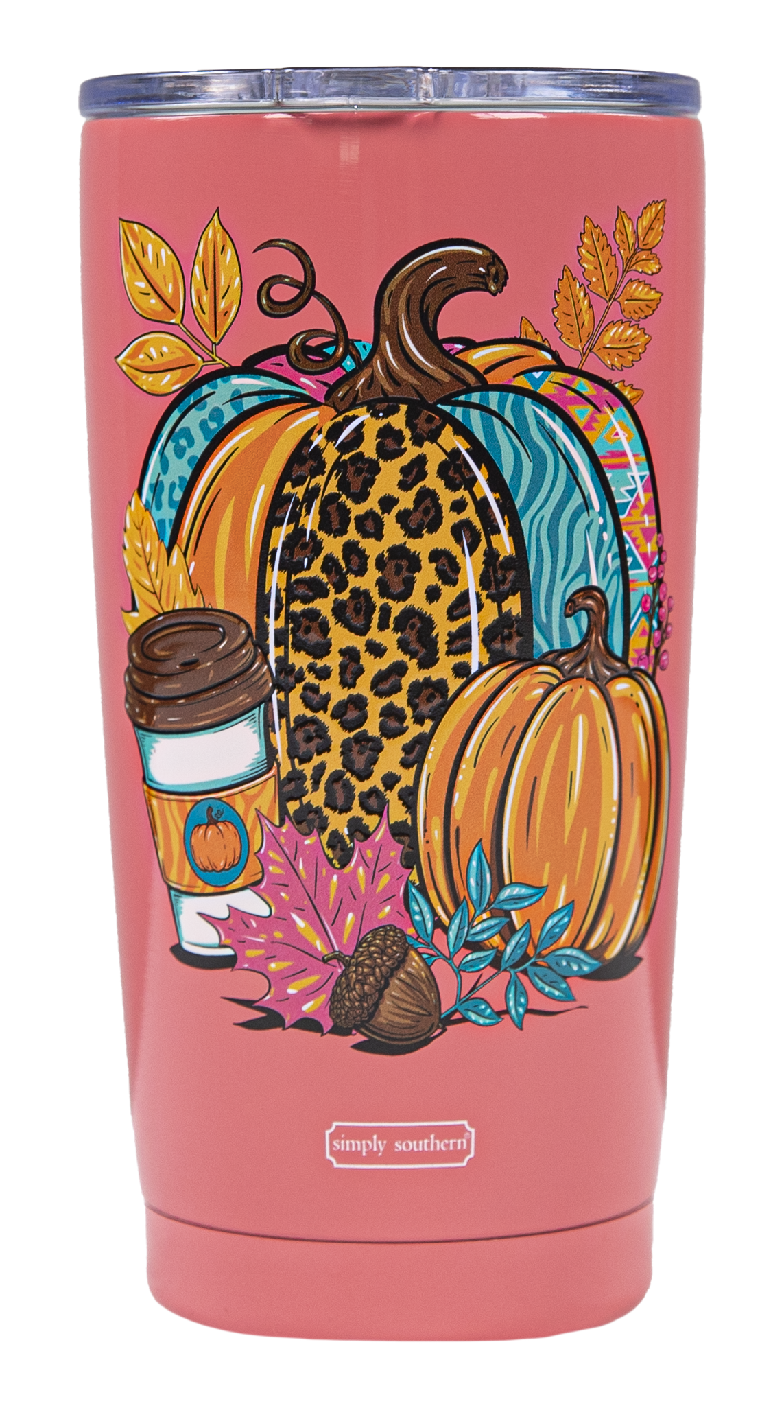 Graphic Tumbler 20 oz - Simply Southern - 24 hours cold / 8 hours hot