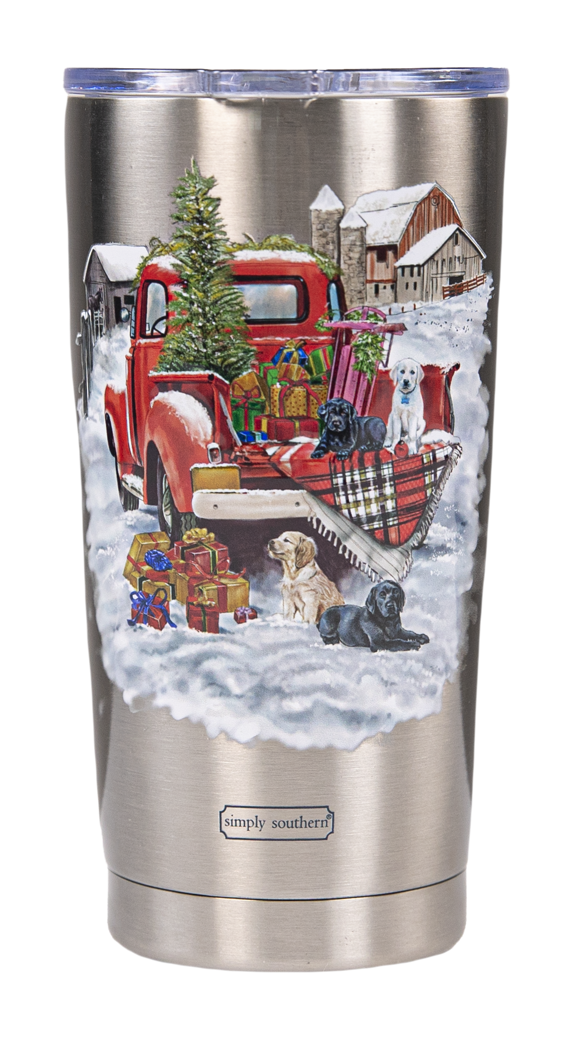 Graphic Tumbler 20 oz - Simply Southern - 24 hours cold / 8 hours hot