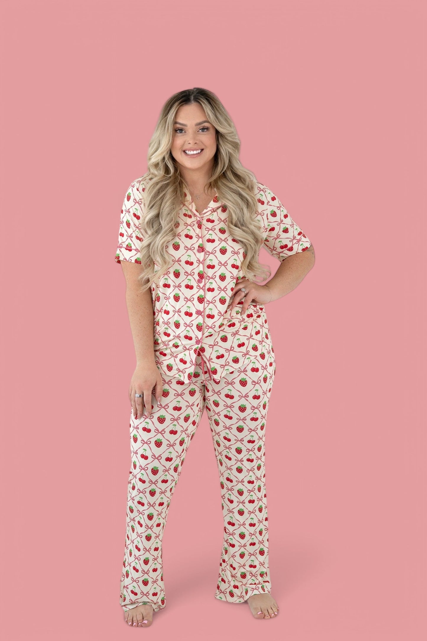 CHERRY BOW BERRY WOMEN'S DREAM SET