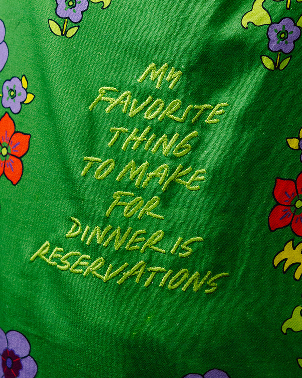 Reservations Apron