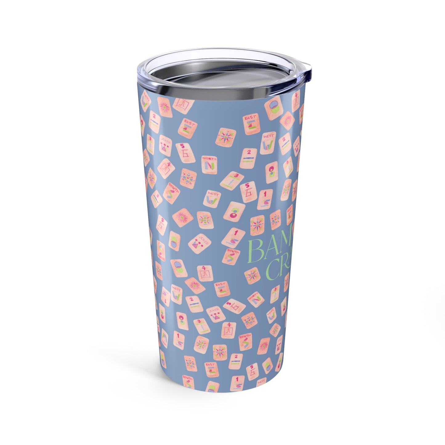 Mah Jong Stainless Tumbler