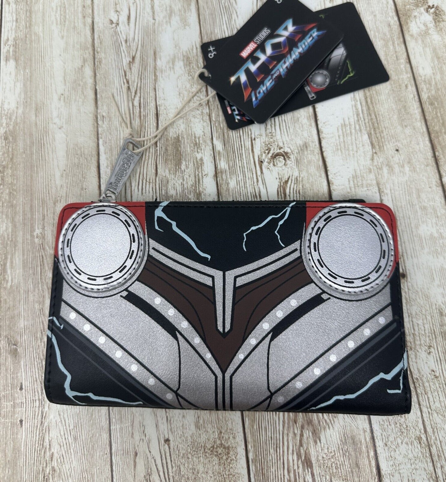 Loungefly Marvel Thor Love & Thunder Flap Wallet - Glow in the Dark - NEW