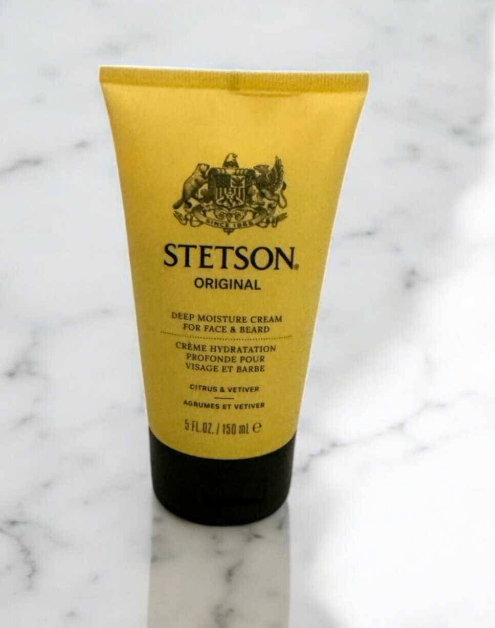 Stetson Original Face & Beard Wash- Citrus Sage Scent Gentle Daily Cleanser 5 oz