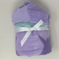 Lavender Purple Unicorn Child's Hooded Bath Towel