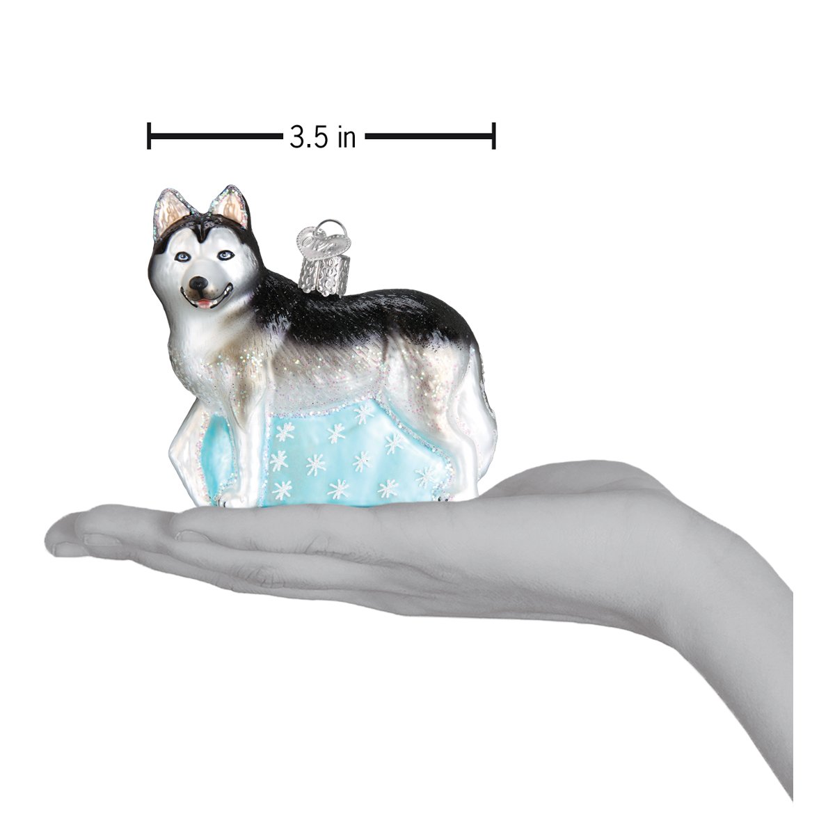 Siberian Husky Ornament