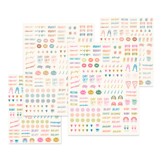 Planner Sticker Sheets