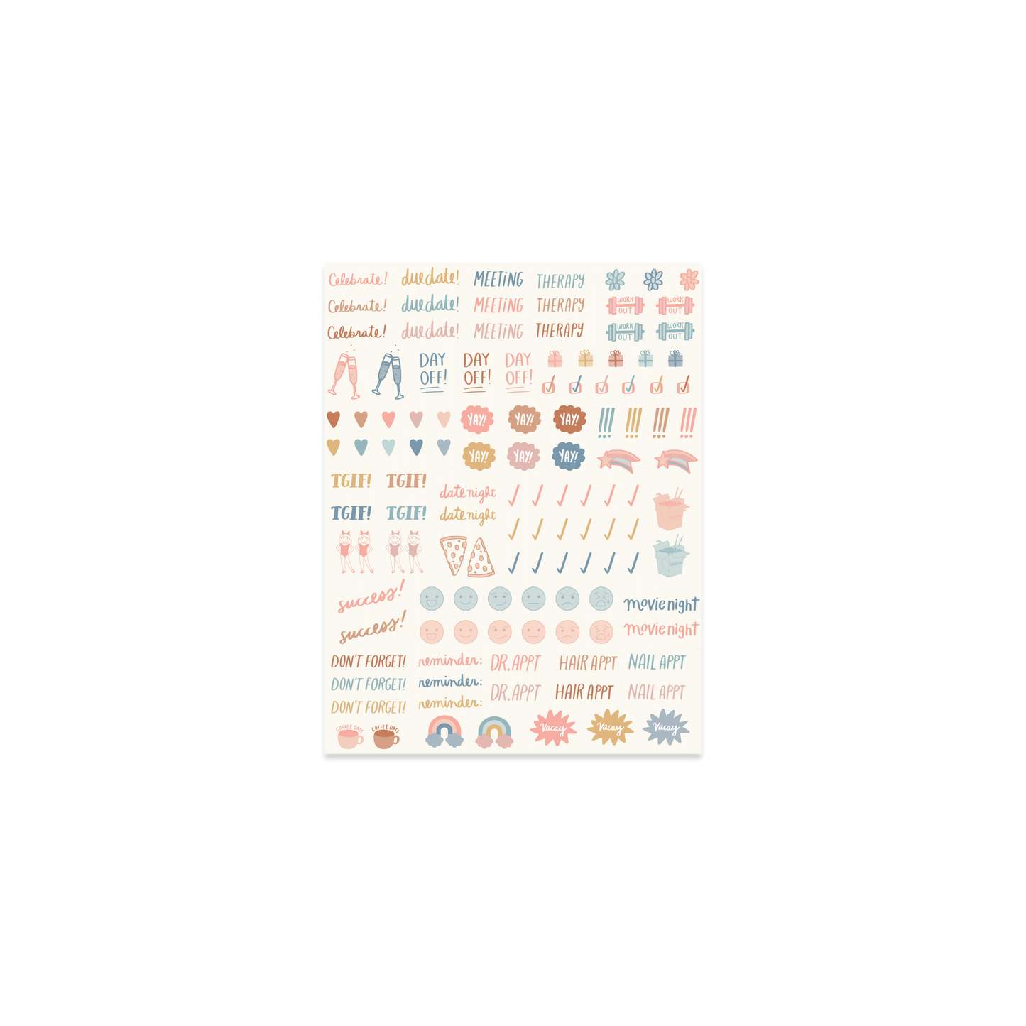 Planner Sticker Sheets