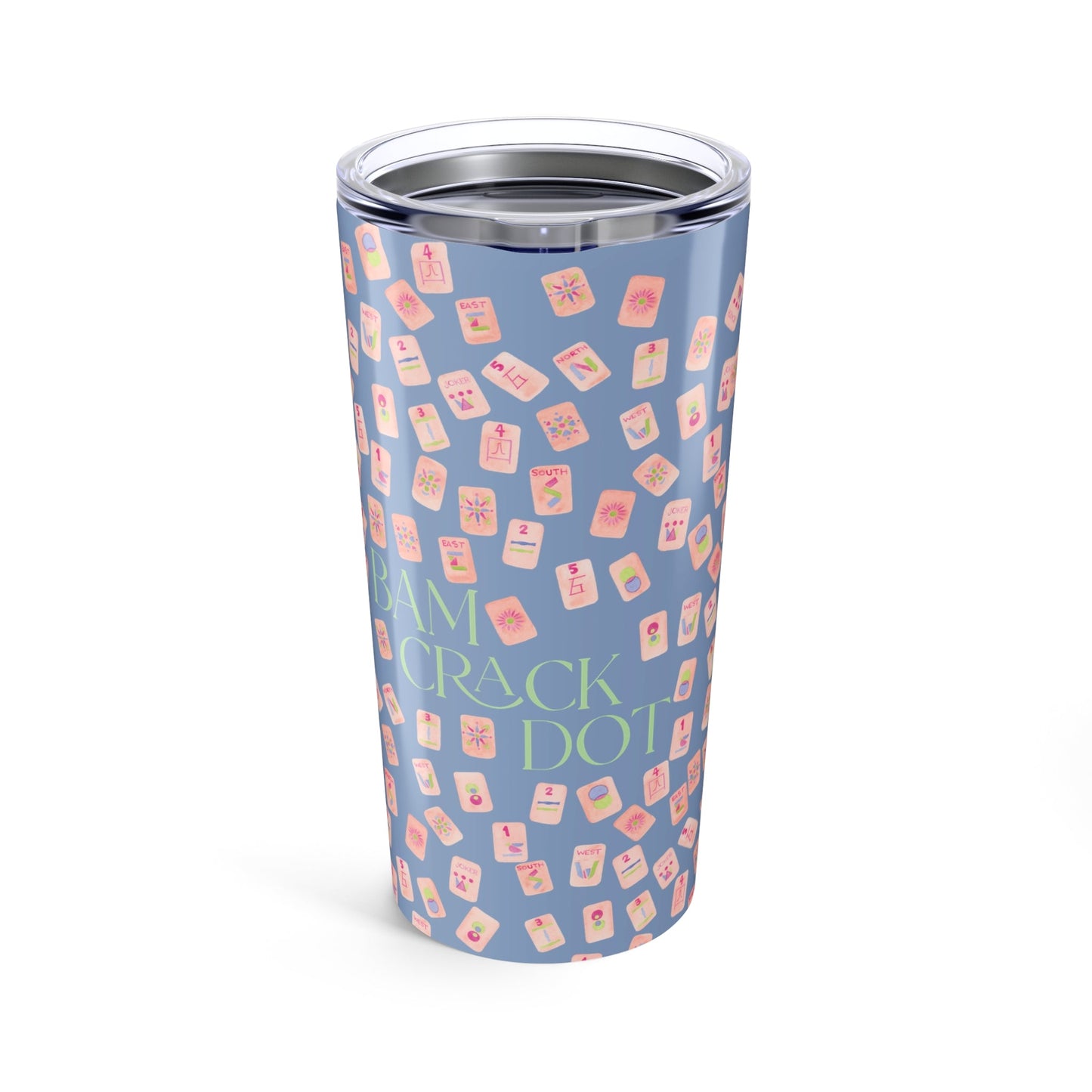 Mah Jong Stainless Tumbler