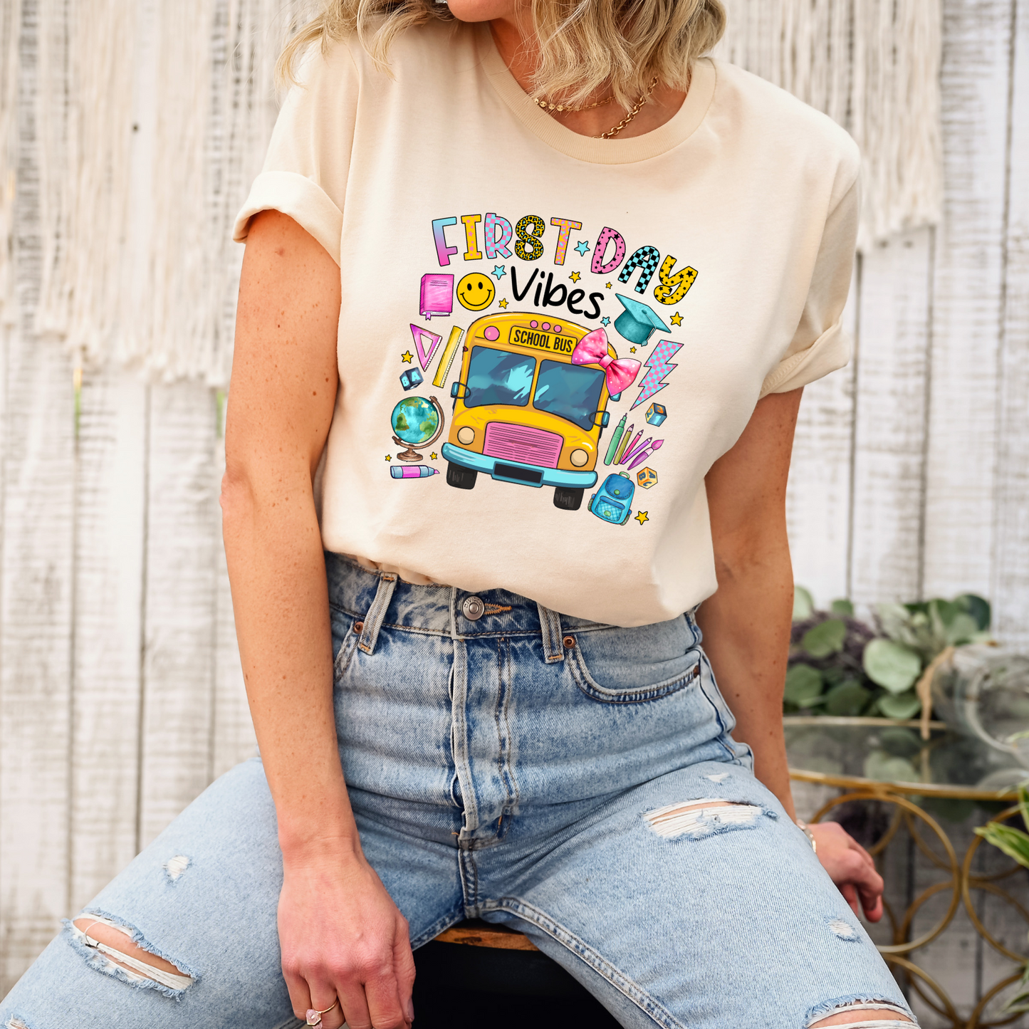 First Day of School Bus Vibes