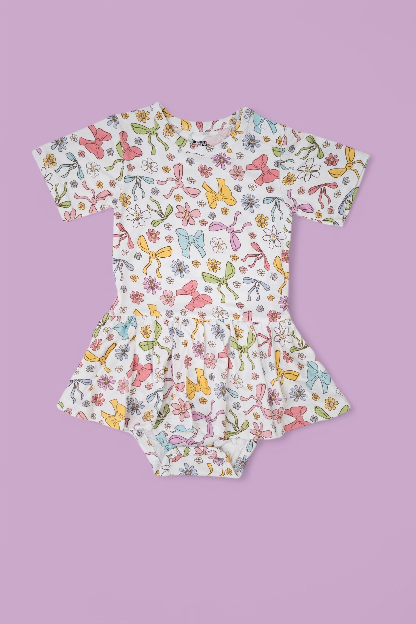 BOW GARDEN DREAM BODYSUIT DRESS