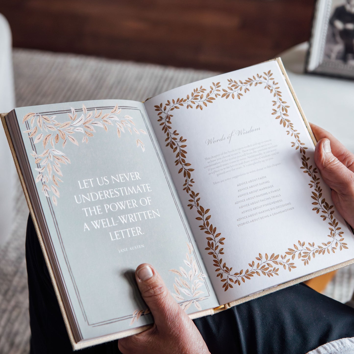 Grandma's Story Memory & Keepsake Journal for Family