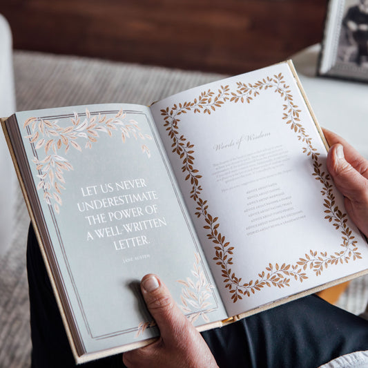 Grandma's Story Memory & Keepsake Journal for Family