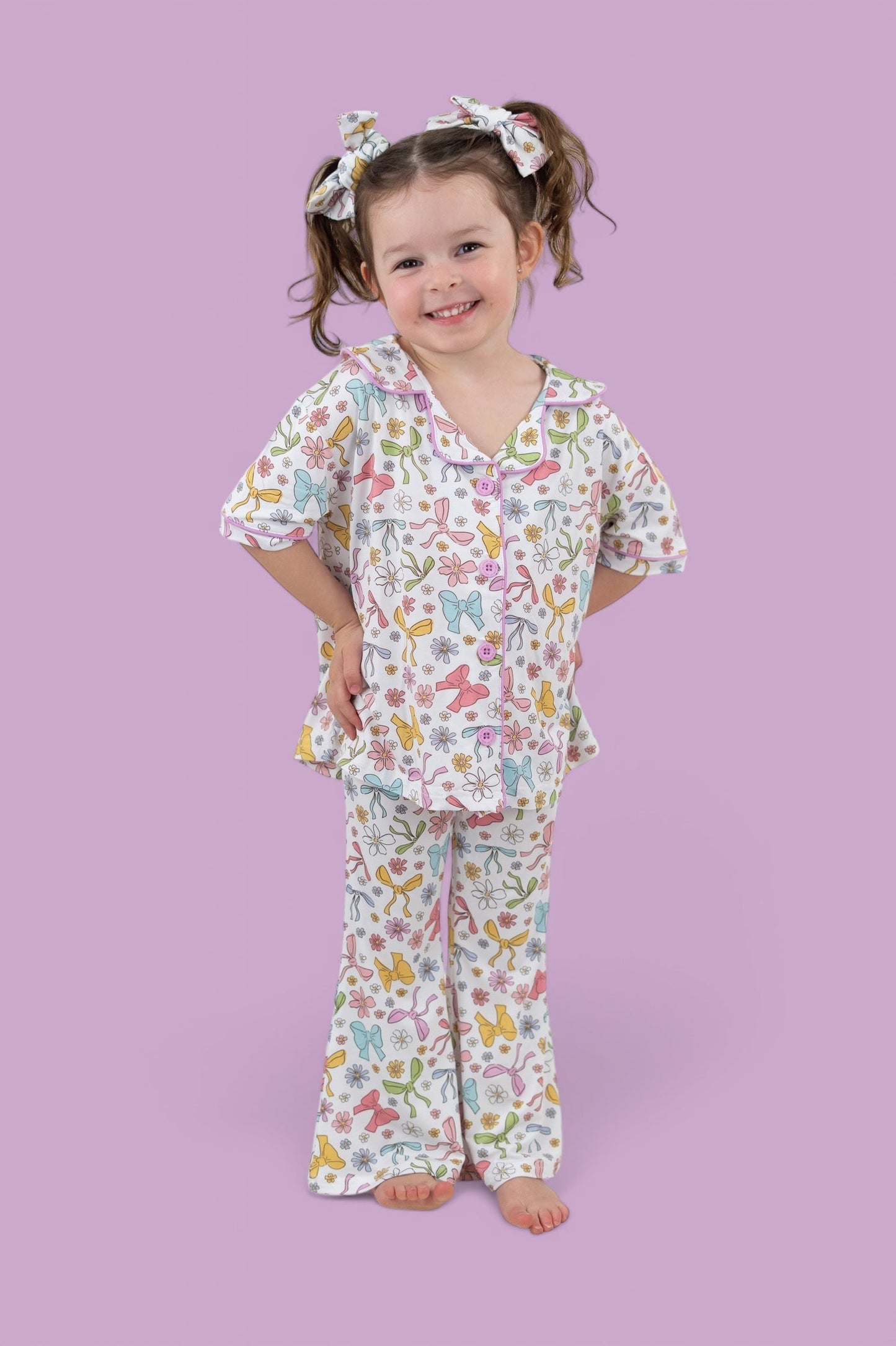 BOW GARDEN DREAM BOW HAIR CLIPS