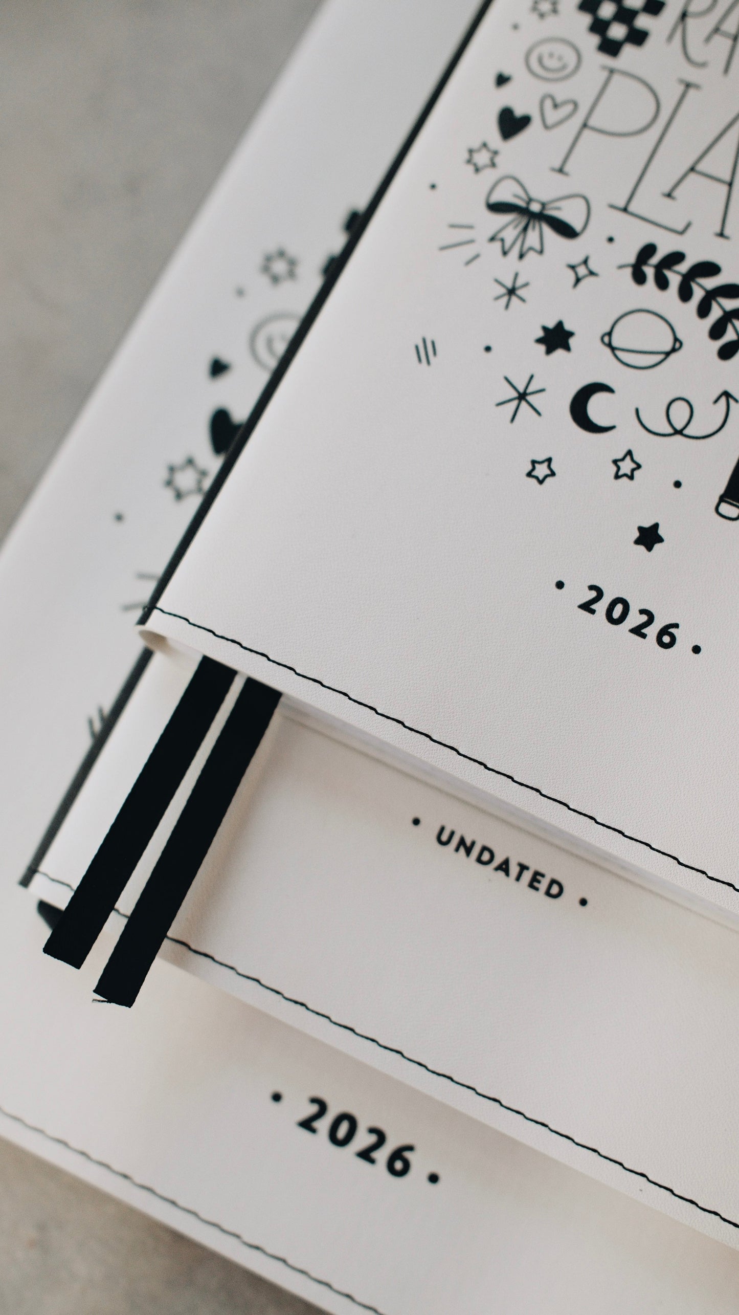 Undated 5x8 Planner - Doodle Edition