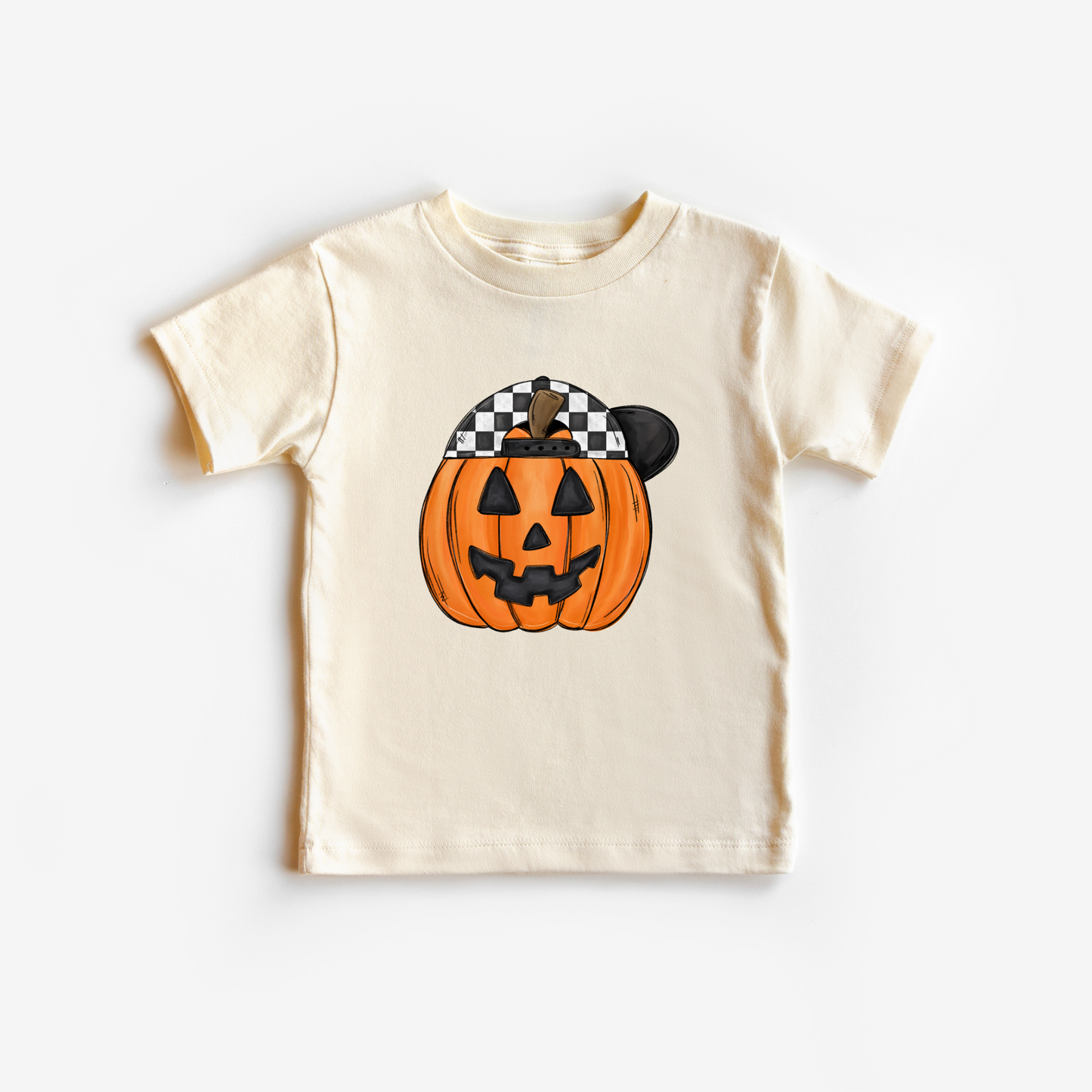 Backwards Hat Pumpkin