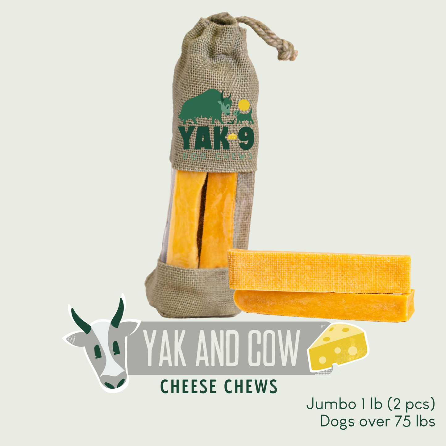 Yak and Cow Milk Chews for Dogs