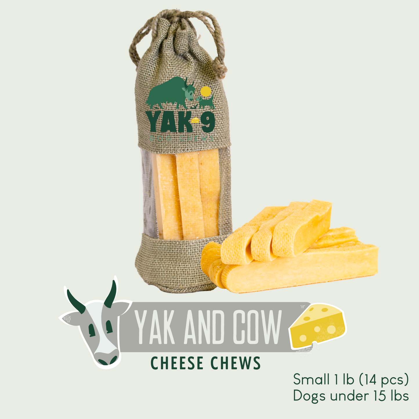 Yak and Cow Milk Chews for Dogs