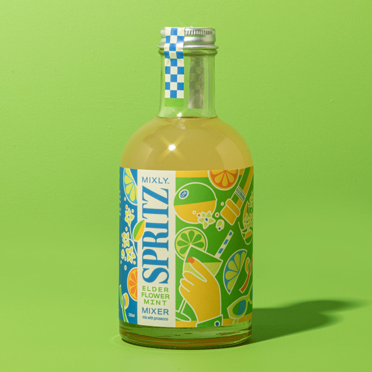 Elderflower Mint Spritz | Non Alcoholic Cocktail & Mocktail Mixer