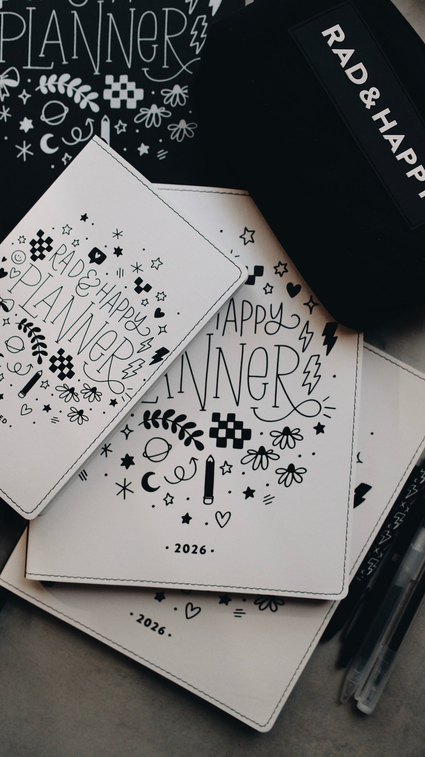 Undated 5x8 Planner - Doodle Edition