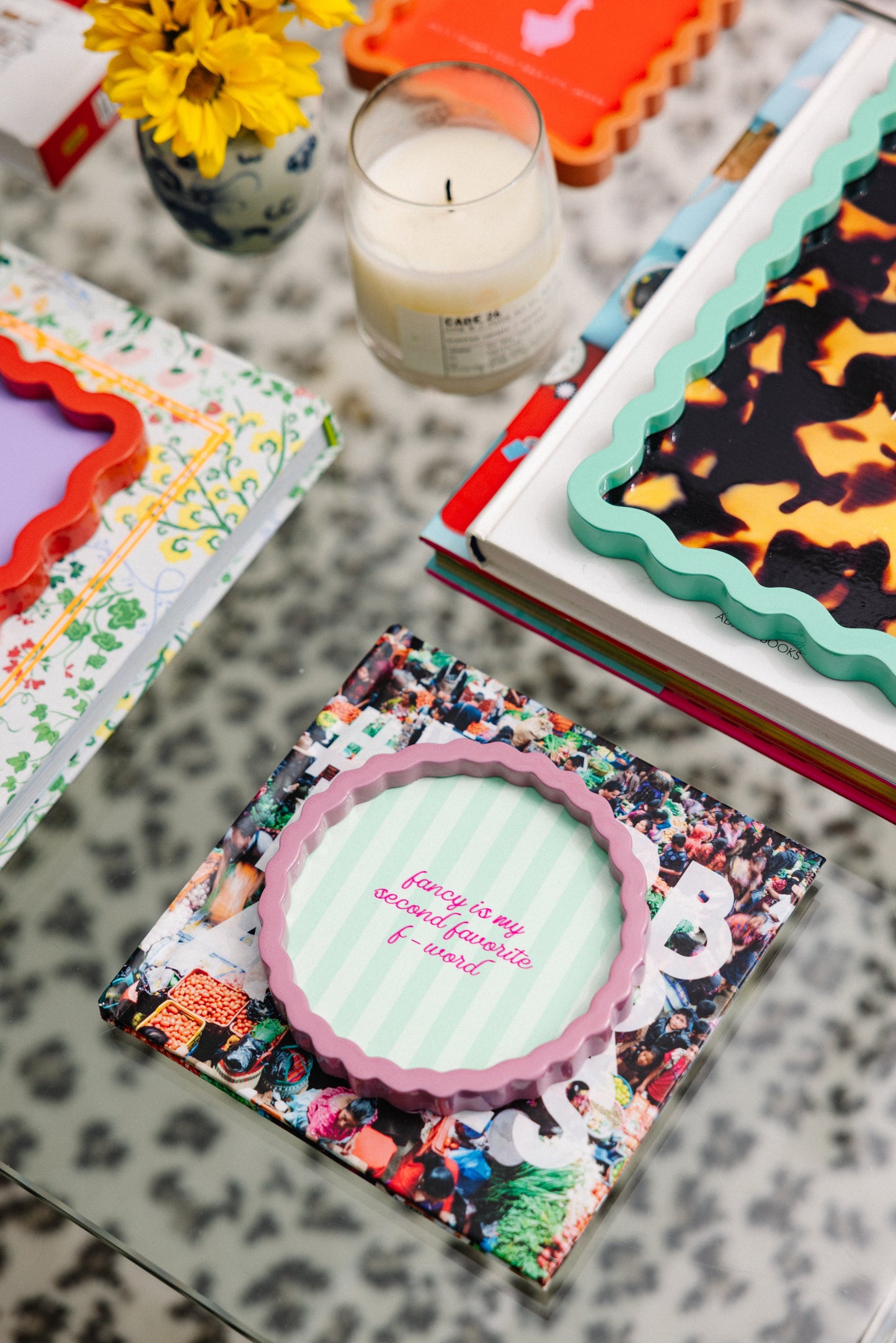 Fancy Small Lacquer Tray