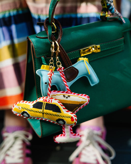 Taxi Cab - Bag Charm