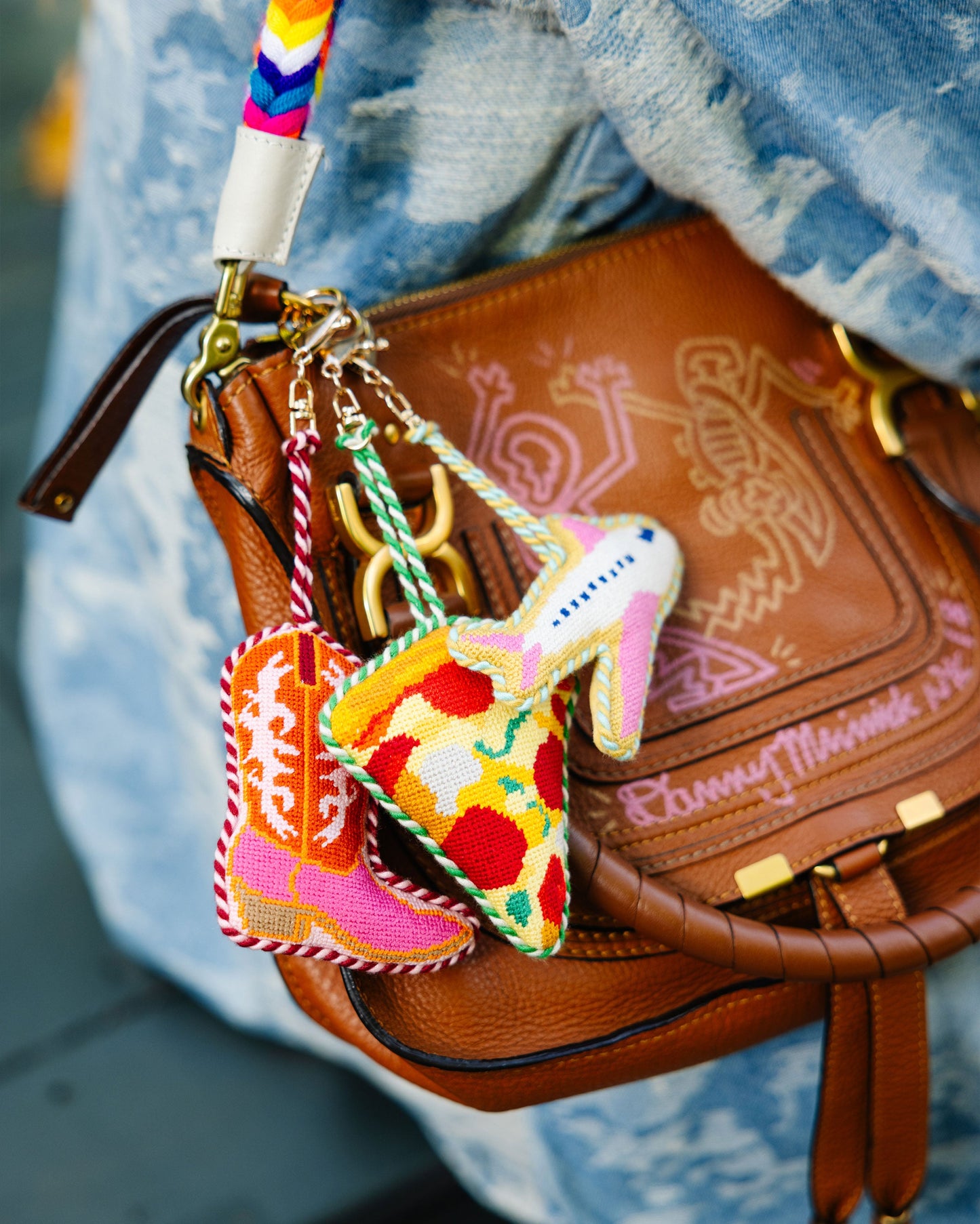 Cowboy Boot - Bag Charm