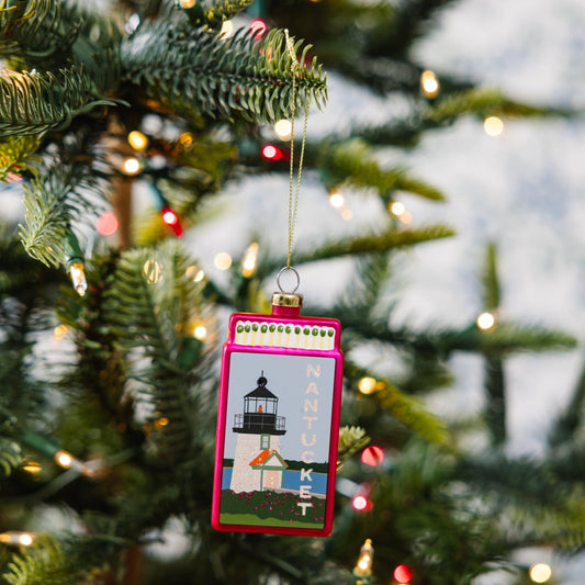 Matchbook Ornament - Nantucket