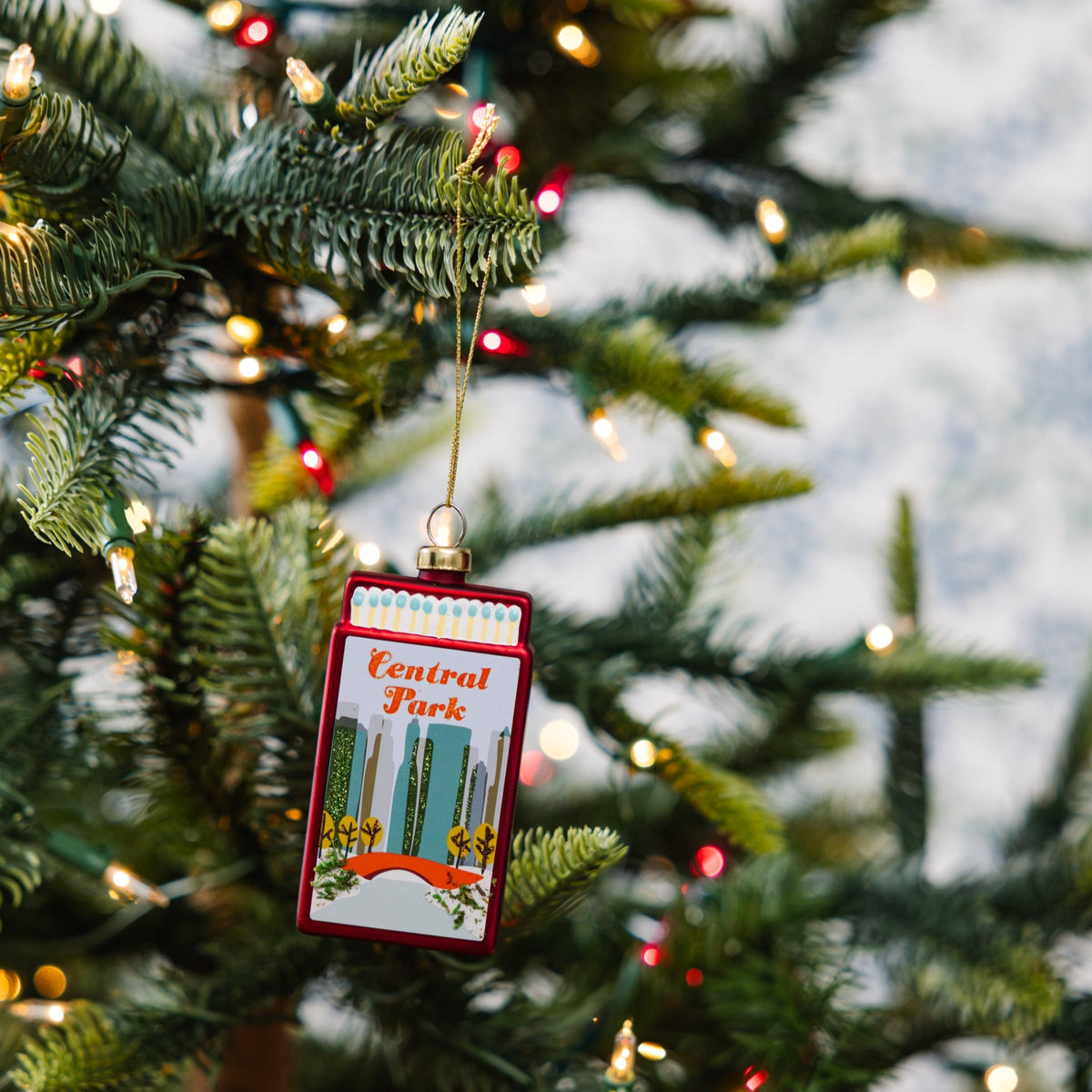 Matchbook Ornament - Central Park
